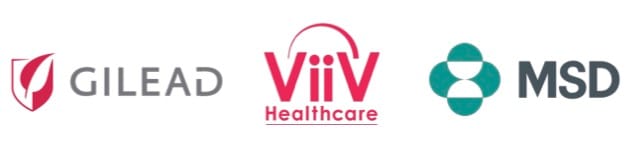 Sponsors for 2026 - Gilead, ViiV Healthcare, MSD